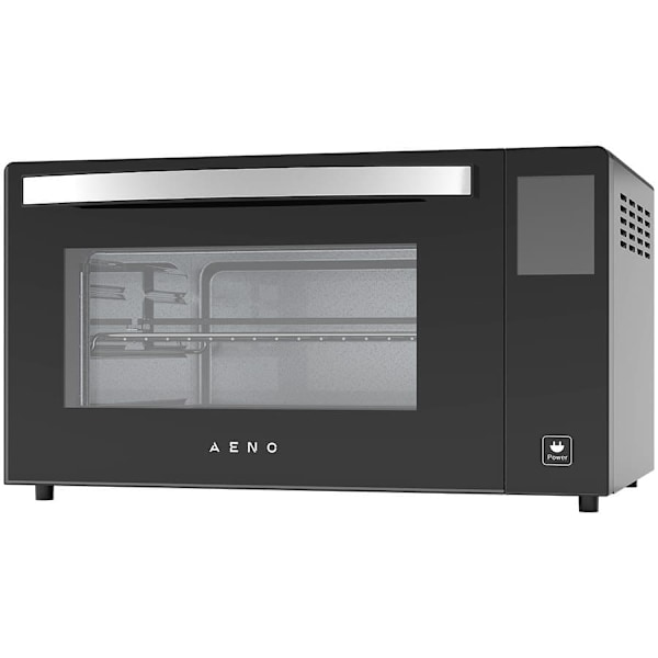 AENO Electric Oven EO1: 1600W, 30L, 6 automatic programs+Defrost+Proofing Dough, Grill, Convection, 6 Heating Modes, Double-Glass Door, Timer 120min,