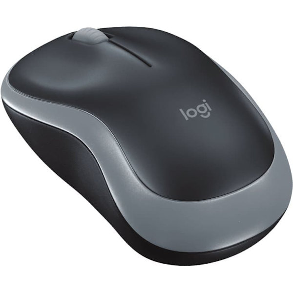 LOGITECH M185 Wireless Mouse - SWIFT GREY - EER2
