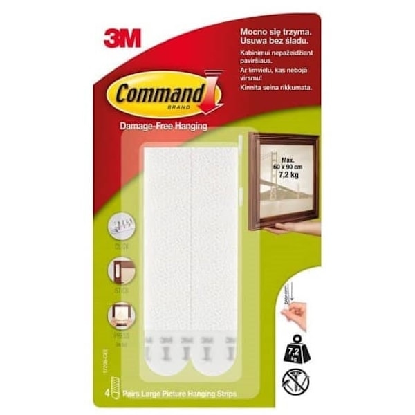 3M picture hanging strips Command L