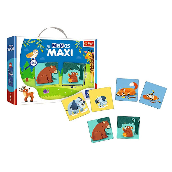 TREFL Memo Maxi Animals