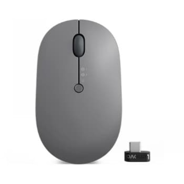 Lenovo | Go Wireless Multi-Device Mouse | Storm Grey Grå
