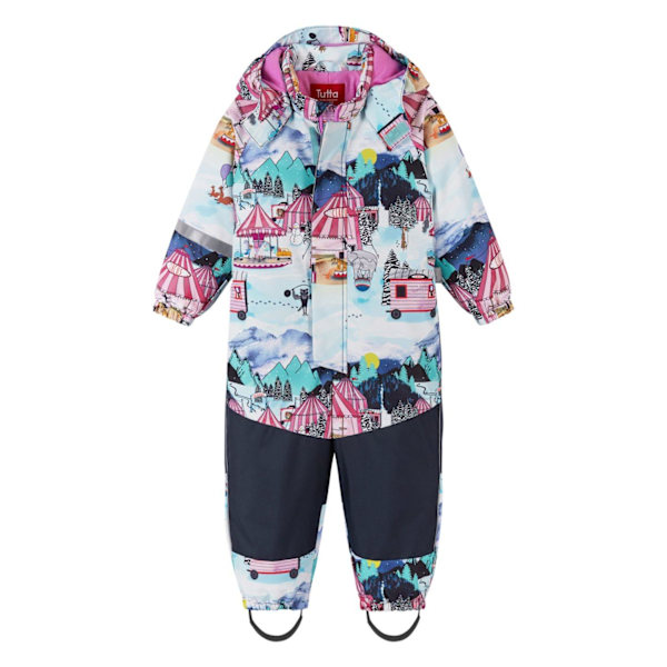TUTTA winter overall MENNI, pink, 6100007A-6821, 74 cm
