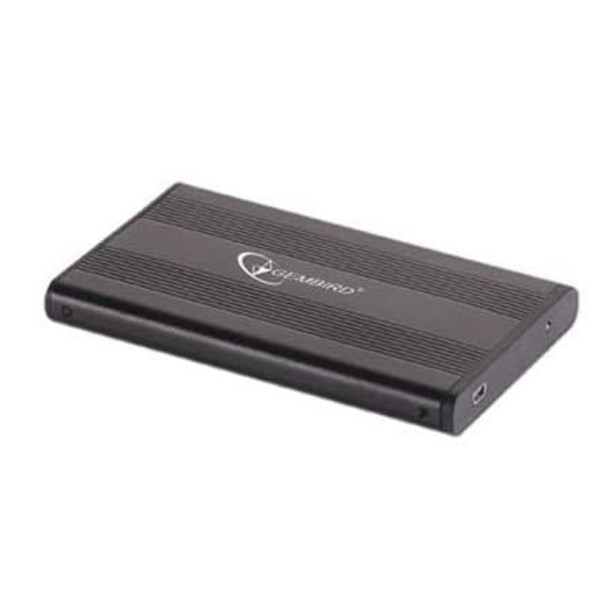 Gembird EE2-U2S-5 storage drive enclosure HDD enclosure Black 2.5" musta