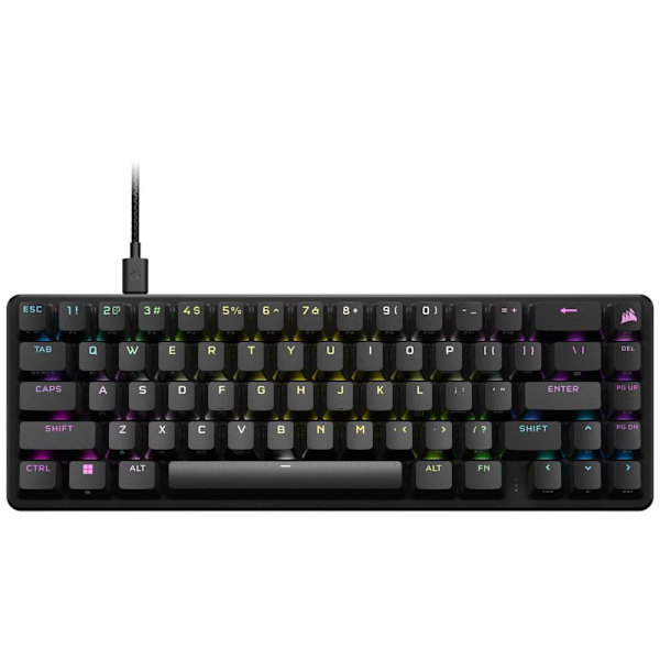 Corsair | K65 PRO MINI RGB | Black | Mechanical Gaming Keyboard | Wired | NA | USB Type-A | 600 g | OPX