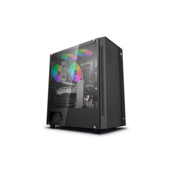 Deepcool | MATREXX 55 MESH | Side window | Black | E-ATX | Power supply included No | ATX PS2 （Length less than 170mm) Svart
