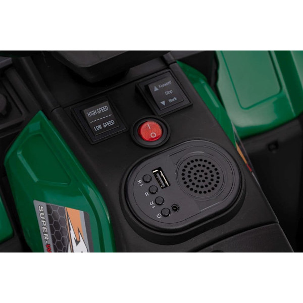 Electric Ride On Quad JC915 Green