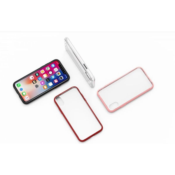 Devia Elegant anti-shock case iPhone XS/X (5.8) pink