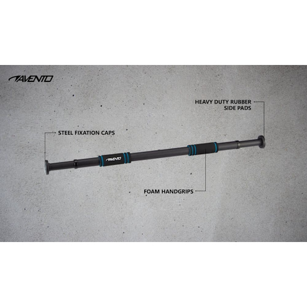 Doorway Training Bar AVENTO 42HI Black