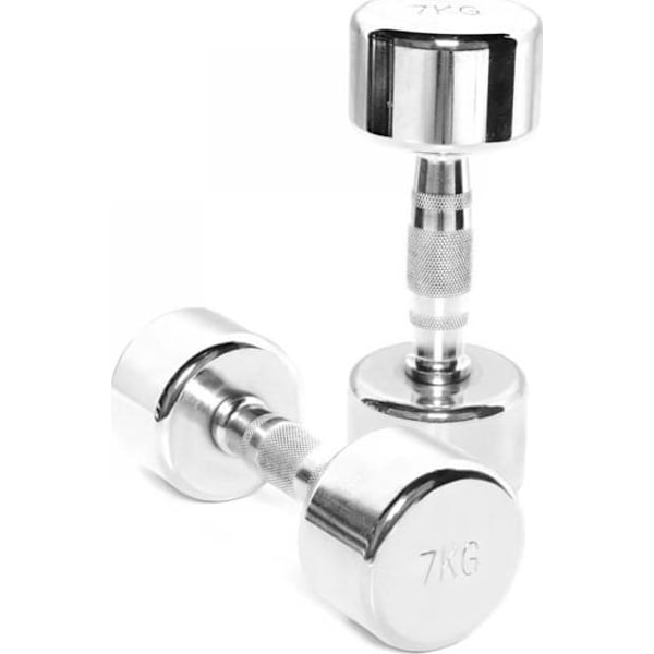 Chromed dumbbell TOORX MC-7  7kg