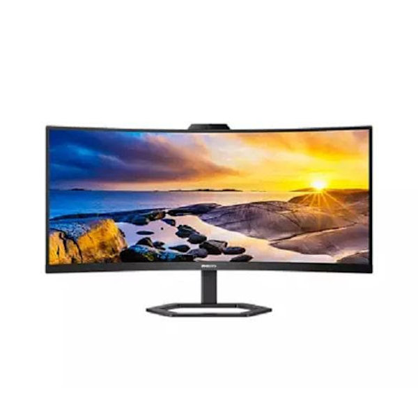 Monitor 34 cale 34E1C5600HE VA HDMI DP USB-C HAS Kamera Głośniki Svart