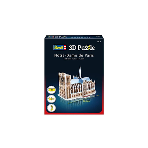 REVELL 3D dėlionė Notre Dame de Paris, 39d., 00121