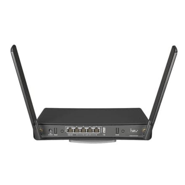 Wireless Router | HAP AC3 | 802.11ac | 300+867  Mbit/s | 10/100/1000 Mbit/s | Ethernet LAN (RJ-45) ports 5 | Mesh Support No | MU-MiMO No | No mobile