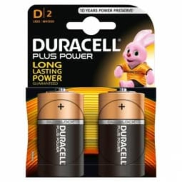 Duracell Basic alkalická baterie 2 ks (D)