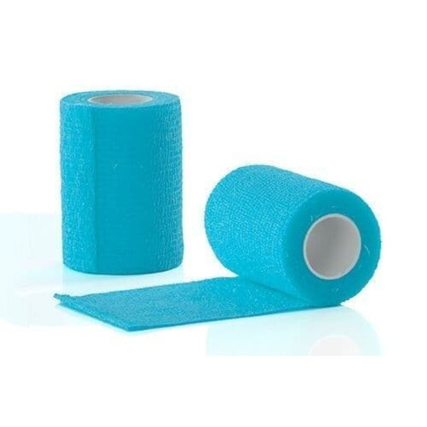 Elastic tape GYMSTICK 4m x 7,5cm blue 2 pcs