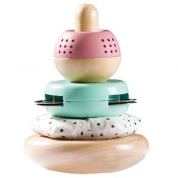 HAPE wooden toy Stacking Tower, E8502B