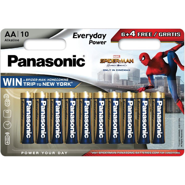 Panasonic Everyday Power battery LR6EPS/10BW (6+4)