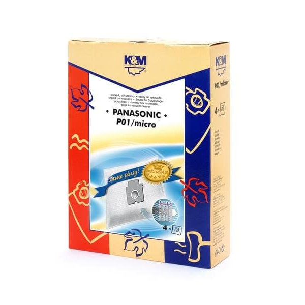 K&M Vacuum cleaner bag PANASONIC C-2E (4pcs)