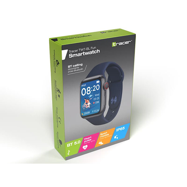 Smartwatch  TW7-BL FUN Niebieski
