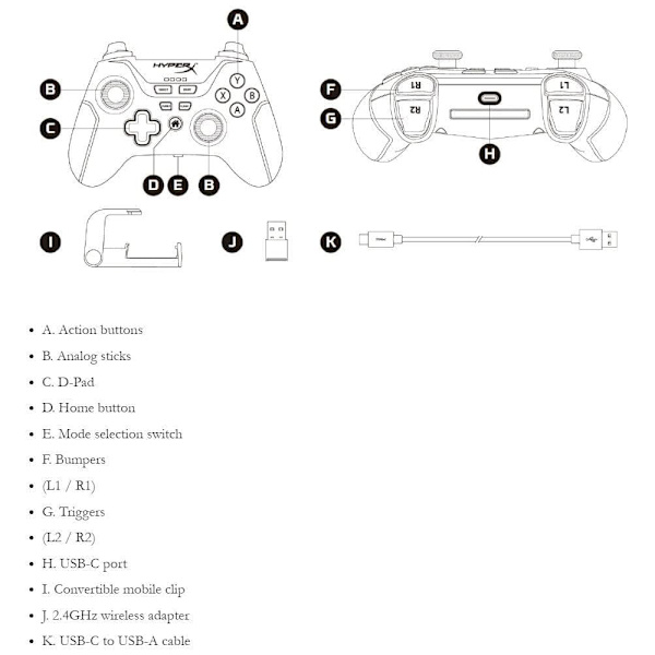 HyperX Clutch Game Controller