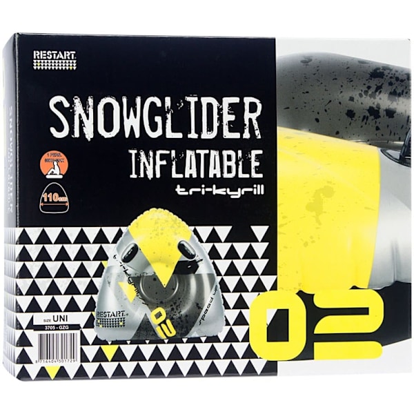 Inflatable snow glider RESTART TRI-KYRILL 110x110x35cm