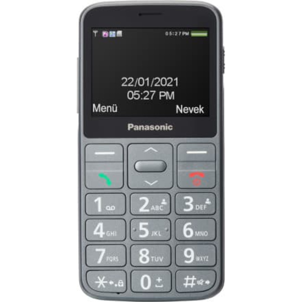 Panasonic | KX-TU160 | Easy Use Mobile Phone | Grey | 2.4 " | TFT-LCD | Bluetooth | USB version USB-C | Built-in camera | Main camera resolution 0.3 M
