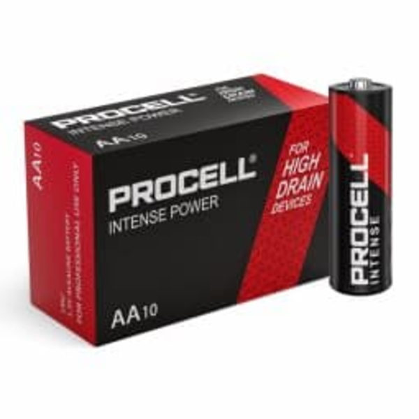 PROCELL Alkaline Battery LR6 1,5V AA  10pk  INTENSE MX1500  PROCELL