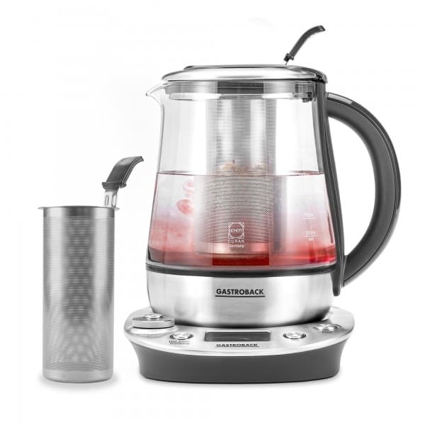 Gastroback 42438 Design Tea & More Advanced Silver, Transparent