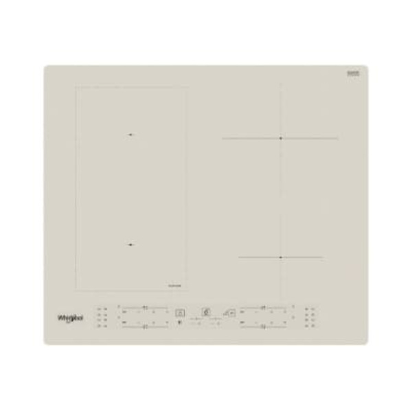 WHIRLPOOL Induction Hob WL B6860 NE/S 60 cm Silver Dawn, FlexiCook 1 side