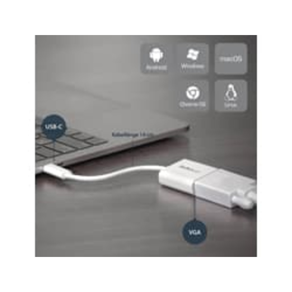 USB TYPE C TO VGA ADAPTER USBC