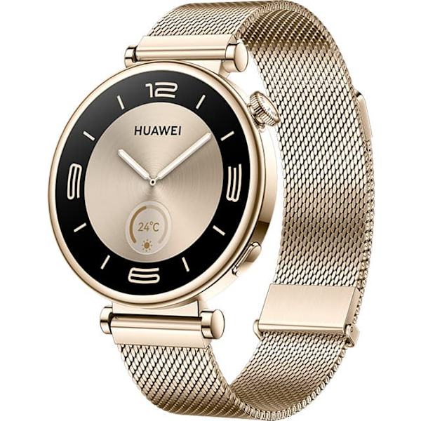 GT 4 (41mm) | Smart watch | GPS (satellite) | AMOLED | 1.32” | Waterproof | Gold Milanese