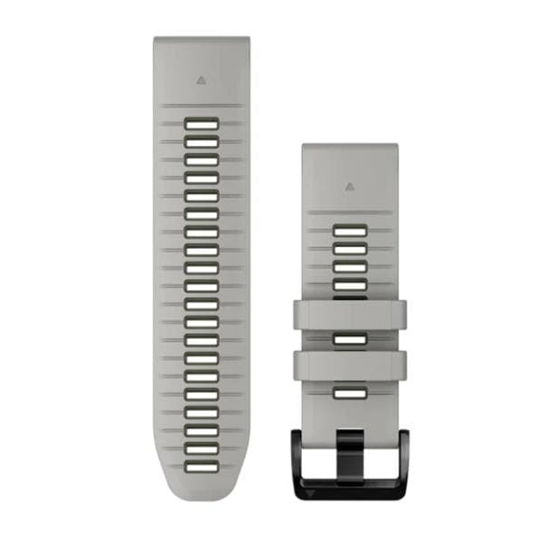 Garmin QuickFit 26 Watch Strap, Fog Gray/Moss