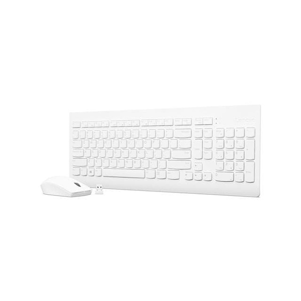 Lenovo | Wireless Combo Keyboard & Mouse | 510 | White | Keyboard and Mouse Combo | 2.4 GHz Wireless via Nano USB | Batteries included | English | Whi