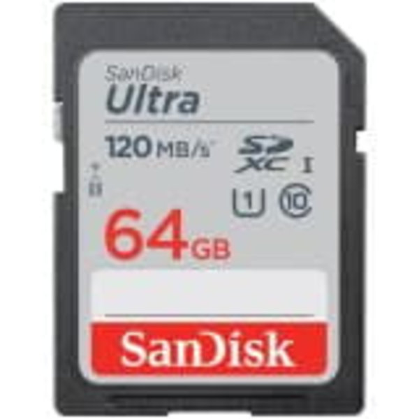 SanDisk Ultra memory card 64 GB SDXC UHS-I Class 10