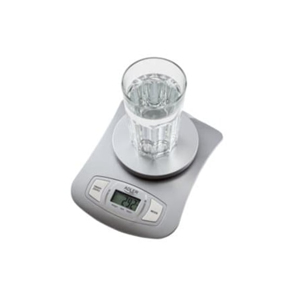 Adler AD 3137s Silver Countertop Electronic kitchen scale