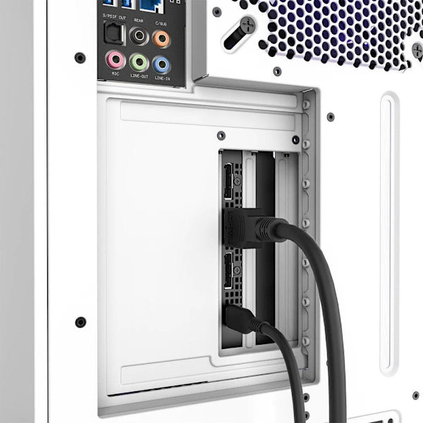 NZXT Riser PCIE 4.0 Riser Kit - White