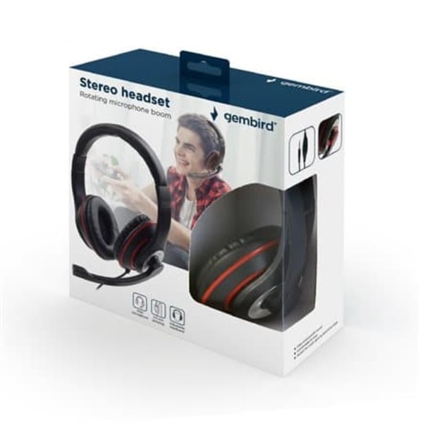 Gembird MHS-03-BKRD Black