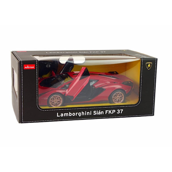 Car R/C Lamborghini Sian FKP 37 Rastar 1:14 Red with Remote Control