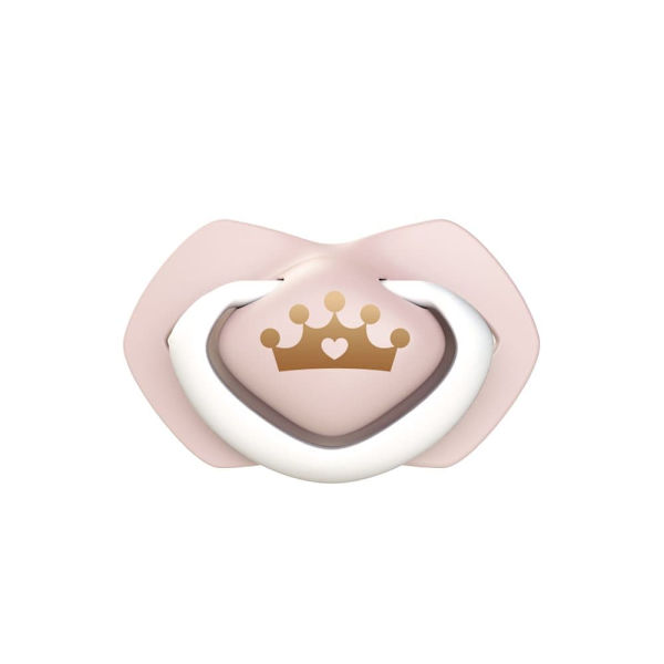 CANPOL BABIES silicone symmetrical soothers ROYAL BABY, 6-18m, 2 pcs, 22/651_pin