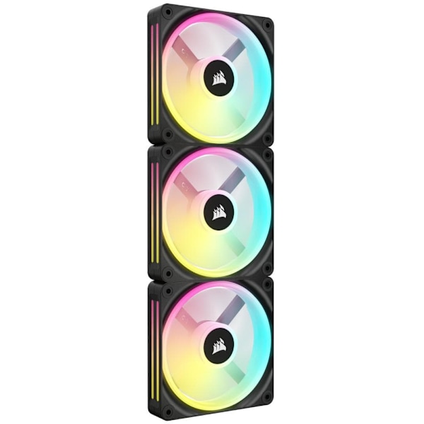 Corsair QX120 120mm RGB Starter Kit, iCUE LINK Sort