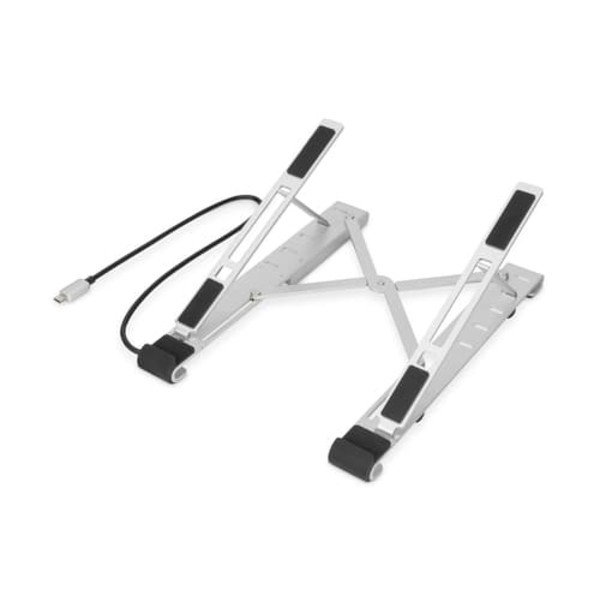 Digitus | Variable Notebook Stand with integrated USB-C Hub, 5 Port | DA-90424