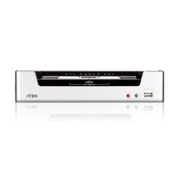 Aten CS1792 2-Port USB HDMI/Audio KVMP™ Switch | Aten | 2-Port USB HDMI/Audio KVMP Switch | CS1792 Sort, Grå
