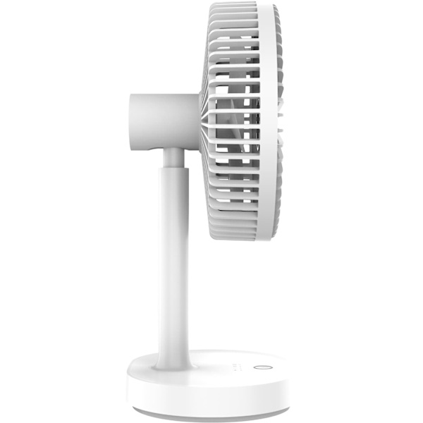 Platinet rechargeable fan 3000mAh, white/grey (45242)