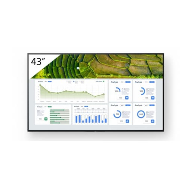 43" Pro BRAVIA LCD 440nit Sort