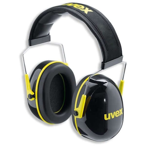 UVEX Mušlový chránič K2 s náhlavním obloukem / SNR: 32 dB(A) / možnost nastavení délky / polstrovaný náhlavní oblouk