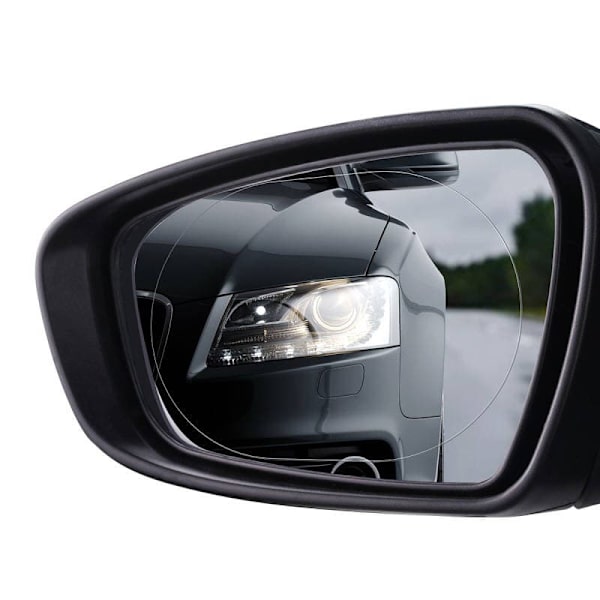 ClearSight Rearview Mirror Waterproof Film Clear, Baseus Pack of 2
