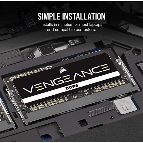 Pamięć DDR5 Vengeance 32GB/4800 (2*16) CL40 SODIMM, czarna