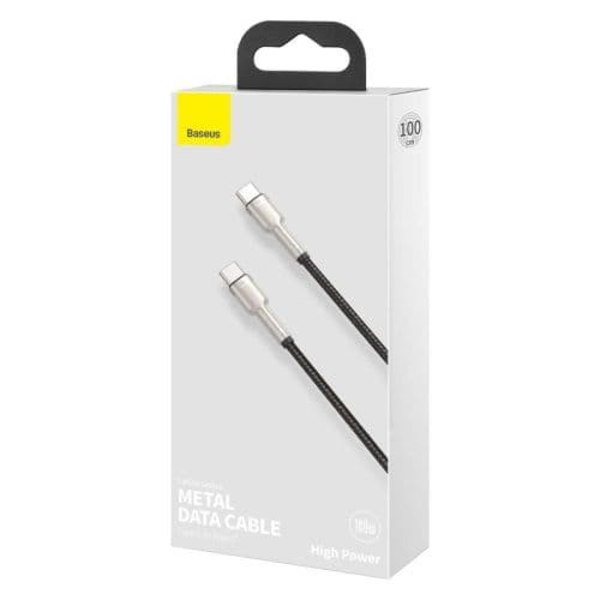 Baseus CATJK-C01 mobile phone cable Black 1 m USB C