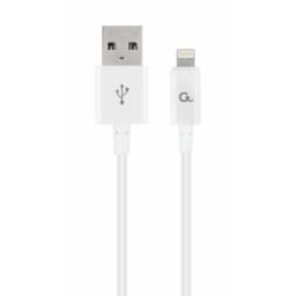 Gembird USB Male - Lightning Male 2m White