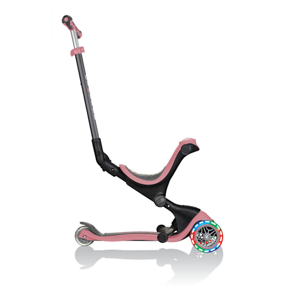 GLOBBER scooter Go Up Deluxe Lights, deep pastel pink, 646-210