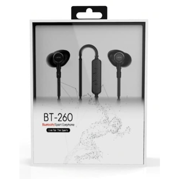 UiiSii BT-260 Bluetooth Stereo Wireless Sports Earphones With Remote Control / IPX4 Waterproof / Magnetic Connection